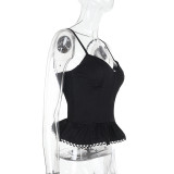 Solid Color Sling Vest FL-ZX25019PFO