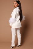 Fashion Blazer Pants Two Piece Set GNQF-S302