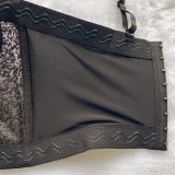 Sexy Tube Tops Sequin Sling Corset GPBY-6345