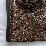 Sexy Tube Tops Sequin Sling Corset GPBY-6345