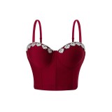 Diamond Pearl Tight  Fishbone Corset GPBY-6334