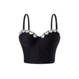 Diamond Pearl Tight  Fishbone Corset GPBY-6334