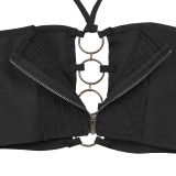 Sexy Halterneck Tops Hollow Out Pants 2 Piece Set BY-7313