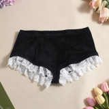 Patchwork Contrast Color Shorts GFRT-060140PBL
