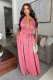 Backless Sleeveless Loose Wide Leg Jumpsuit OSM-4481