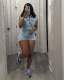 Sleeveless Lapel Neck Denim Romper MEM-88645