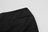 Wrap Sexy Pleated Maxi Dress GWSD-D1994391