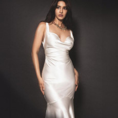 Sexy Sleeveless Solid Color Fishtail Dress  GWSD-D1993462