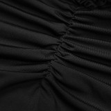 Sleeveless Hollow Out Solid Color Maxi Dress GWSD-D1993475