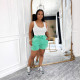 Solid Color Drawstring Casual Shorts SFY-735