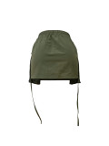 Zipper Solid Color Sexy Mini Skirt LSD-2424