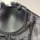 Lace Mesh Fishbone Camisole Chest Padded Tank Top GPBY-6346