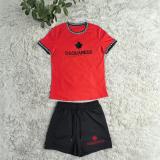 Casual Print Short Sleeve Two Piece Short Set GYSF-5215