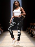 Fashion Print Yoga Tight Pants GXJF-23806