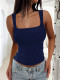 Sleeveless Solid Color Tank Tops GZYU-K2512073