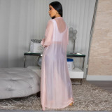 Chiffon Long Cardigan Sun Protection Jacket YF-10834