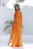 Sexy Sleeveless Beach Cover-Up Maxi Dress GSNU-8048
