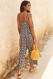 Casual Print Sleeveless Two Piece Pants Set GSNU-3019