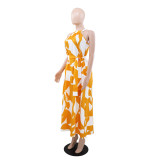 Printed Summer Elegant Maxi Dress GYLY-10631