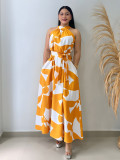 Printed Summer Elegant Maxi Dress GYLY-10631