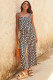 Casual Print Sleeveless Two Piece Pants Set GSNU-3019