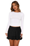 Lace See Through Skirt(With Bottom Pants) MZ-2879