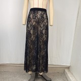 Lace Sexy High Waist Long Skirt GPBY-718