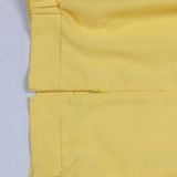 Plus Size Solid Color Lapel Sleeveless Split Maxi Dress  NY-3616