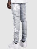 Men's Star Fashion Holes Denim Trousers GDMY-353
