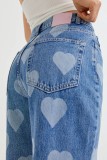 Vintage Love Loose Fashion Straight Leg Jeans GMYT-13413