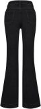 Vintage Patchwork Denim Flared Jeans GMYT-13366