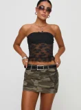 Solid Color Slim Denim Half Body Skirts GMYT-320