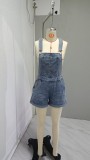 Loose Multi-pockets Denim Romper GMYT-18606