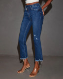 Fashion Denim Tight Seventh Jeans GMYT-306