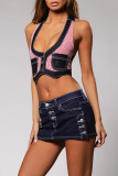 Summer Denim Mini Skirt GMYT-13687