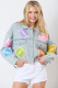 Long Sleeve Print Denim Jacket GMYT-309