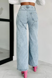 Casual Holes Straight Jeans GMYT-2025-2