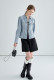 Long Sleeve Tie Up Denim Shirt GMYT-308