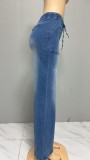 Casual Loose Wide Leg Denim Jeans GMYT-8128
