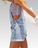 Loose Multi-pockets Denim Romper GMYT-18606
