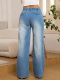 Casual Loose Wide Leg Denim Jeans GMYT-8128