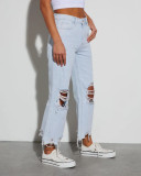 Loose Holes Casual Jeans GMYT-303
