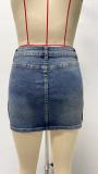 Summer Denim Mini Skirt GMYT-13687