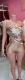 Pre Order: About 7 work days shipping Wrap Chest Print Short Suit YUEM-300340