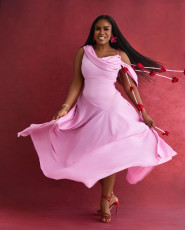 Off Shoulder Solid Sleeveless Maxi Dress GCNE-72550