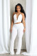 Halterneck Hollow Out Sling Jumpsuit QODY-6064