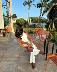 Sleeveless V Neck Vest Two Piece Pants Set GMSF-9263