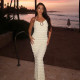 Wave Print Lace-Up Halterneck Maxi Dress GZJQ-K25D71174