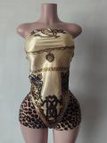 Pre Order: About 7 work days shipping Fashion Printed Sexy Suit YUEM-300337