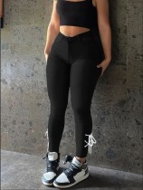 Fashion High Waist Tight Jeans GXJF-231109